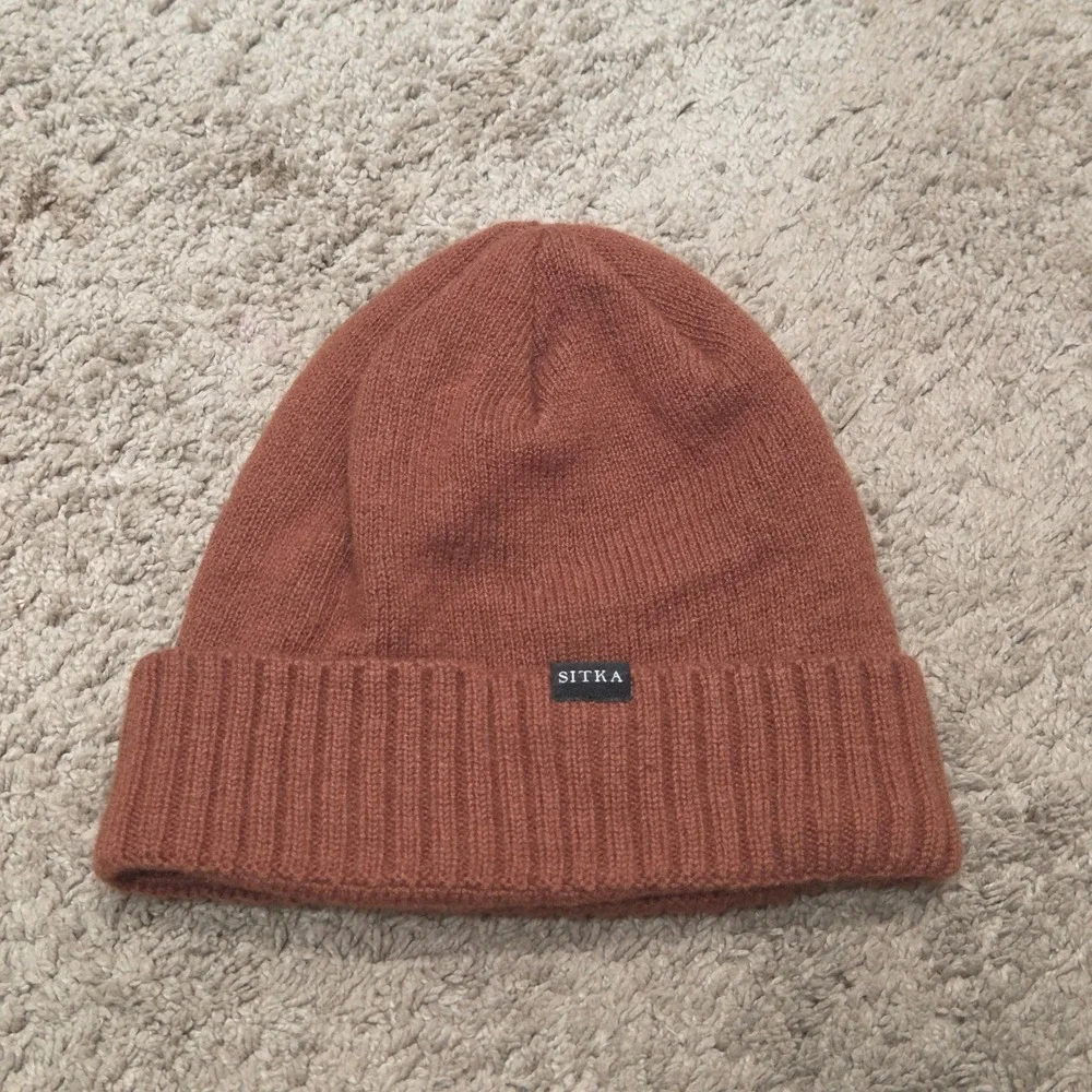 Sitka Lambswool Knit Beanie Minimalist Gorpcore‎ Outdoor Winter Cuffed Warm OSFA